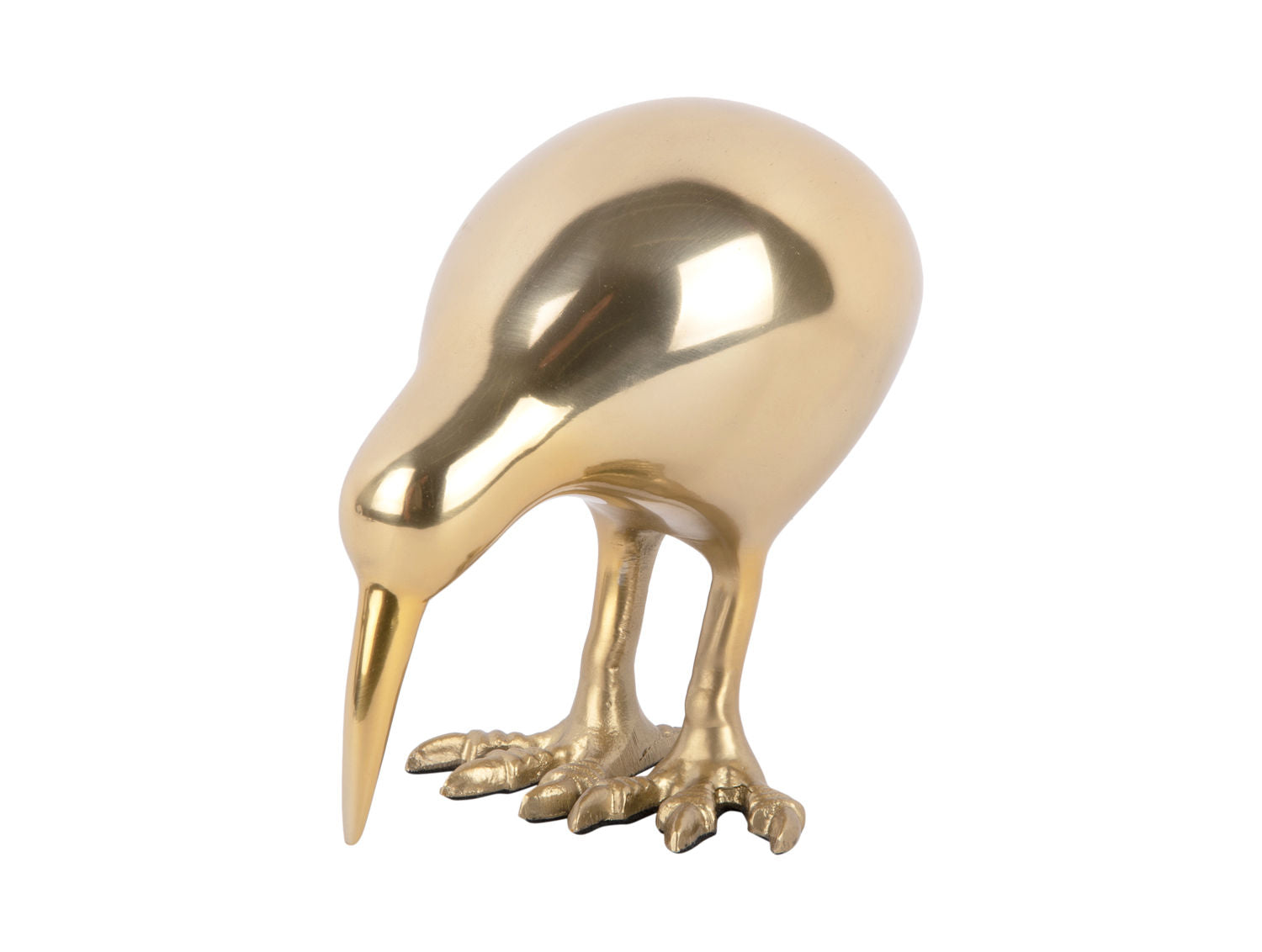 nuværende statue Kiwi Bird metal forgyldt