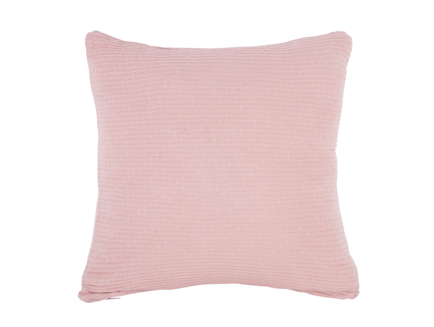 nutid Cushion Zigzag strikket bomuld blød pink