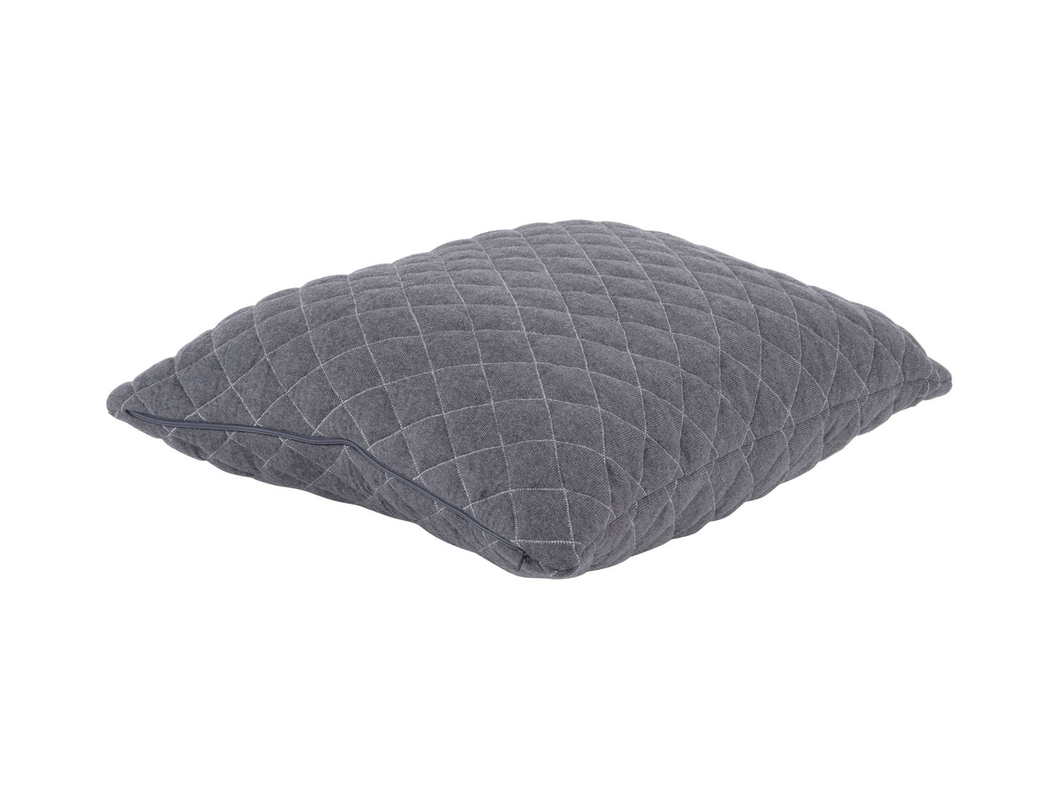 nutid Cushion Diamonds quiltet bomuld mørkegrå