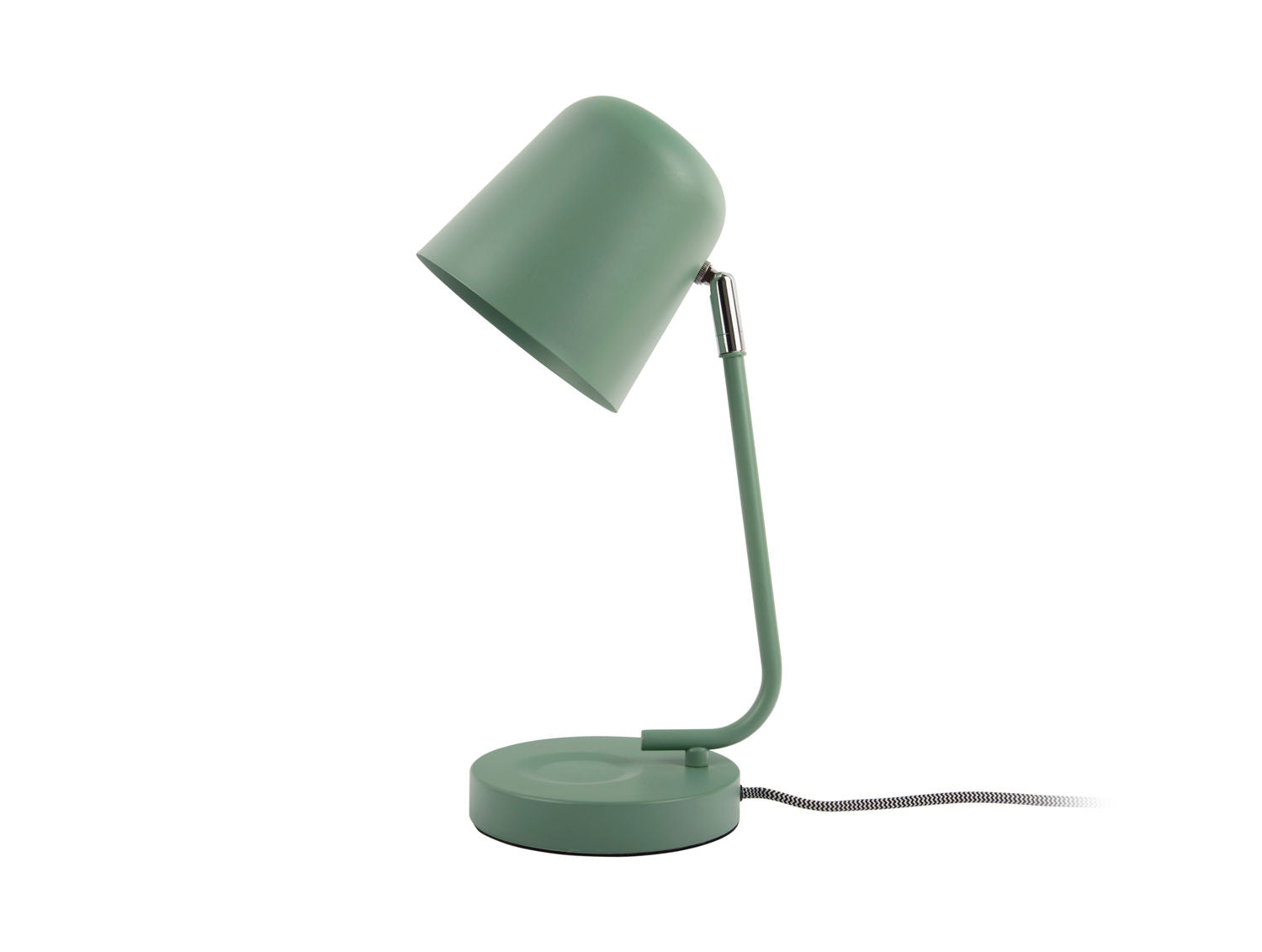 Leitmotiv Bordlampe Encantar mat grå jade