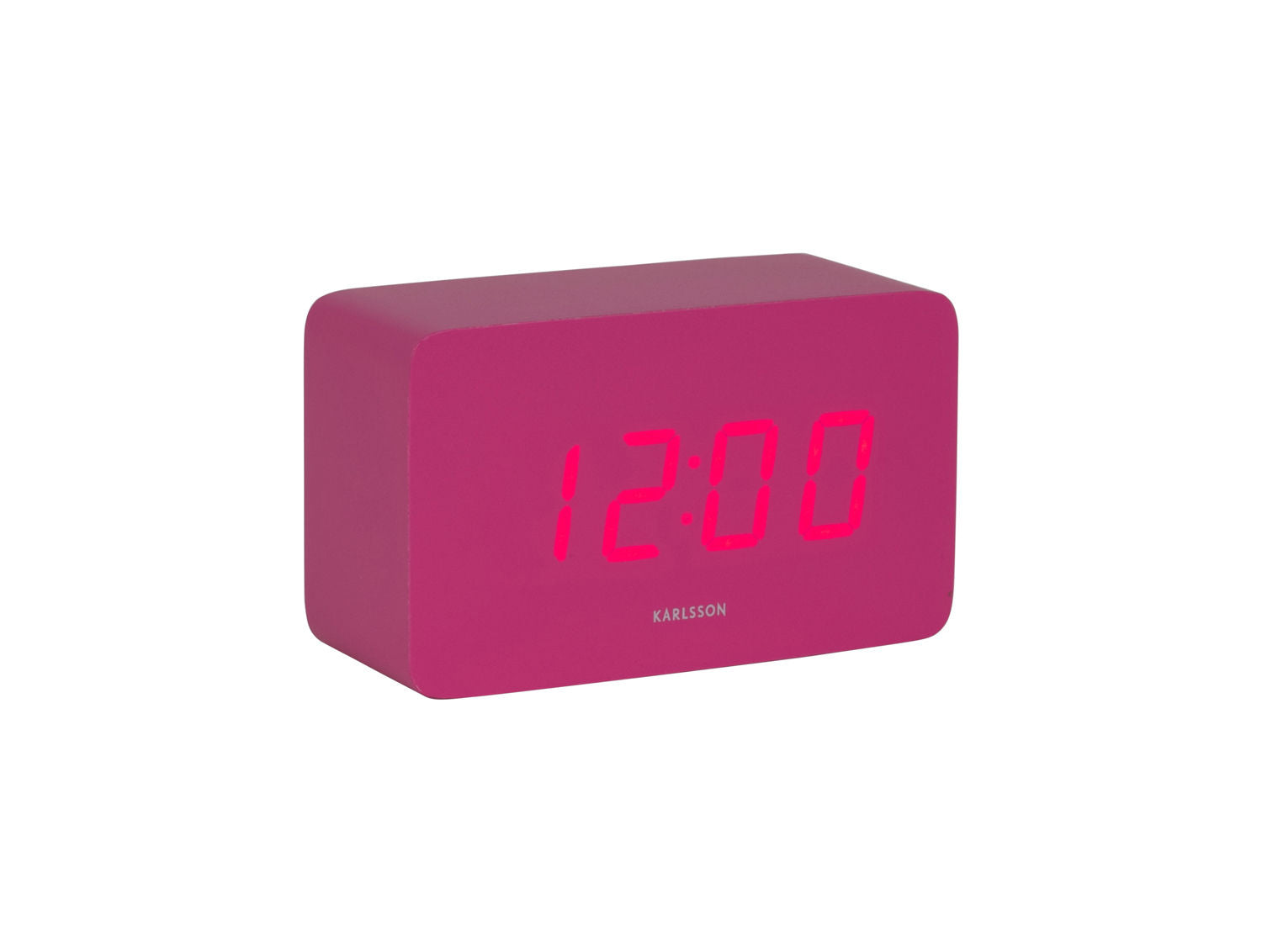 Karlsson Vækkeur Spry tube LED lys pink