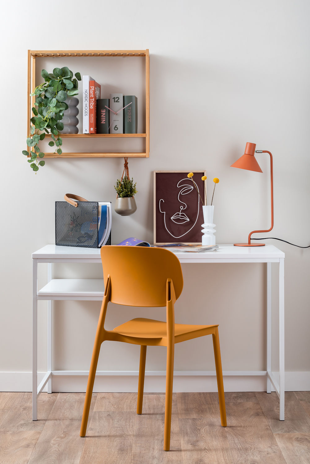 Leitmotiv Spisestuestol Cheer PP okkergul