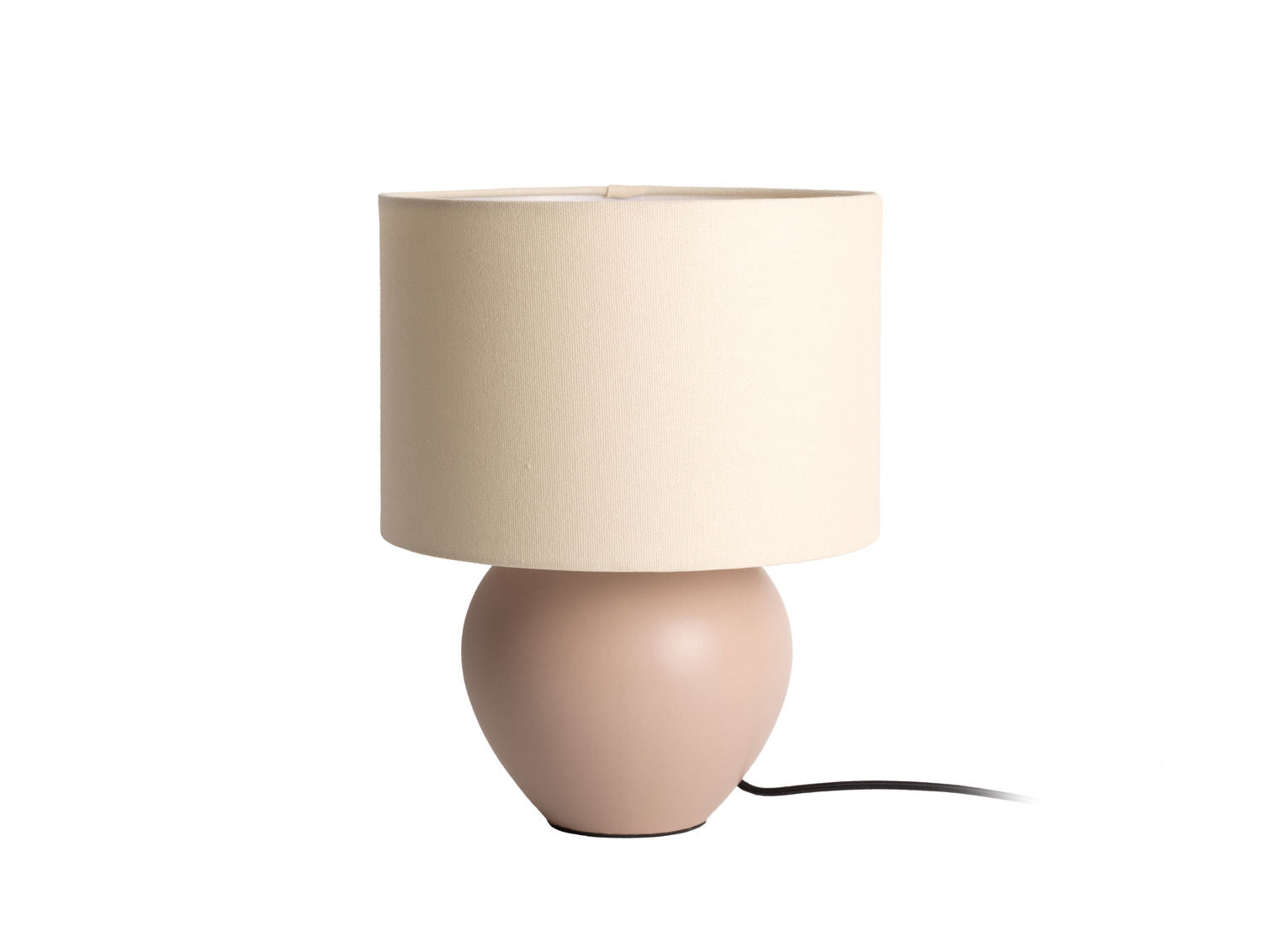 Leitmotiv Bordlampe Alma kegle mat sandbrun