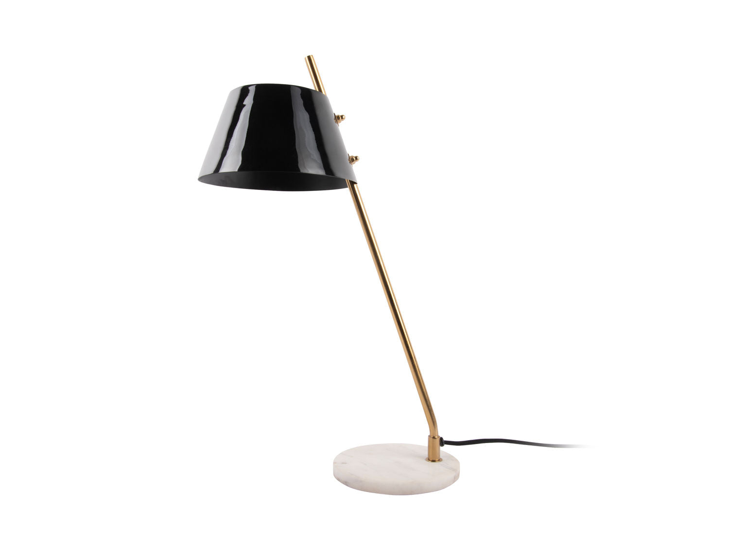 Leitmotiv Bordlampe Savvy emalje sort