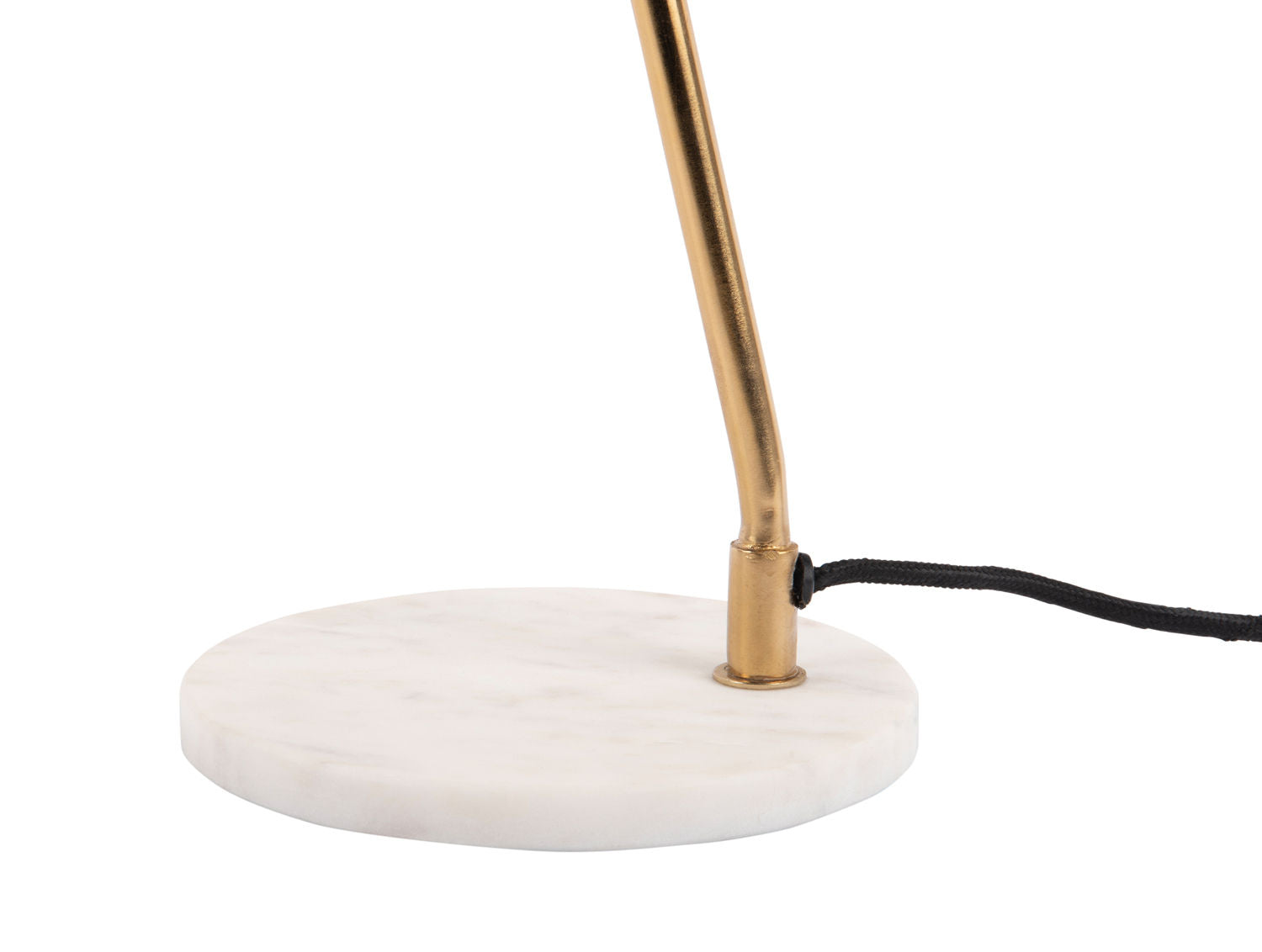 Leitmotiv Bordlampe Savvy emalje blød brun