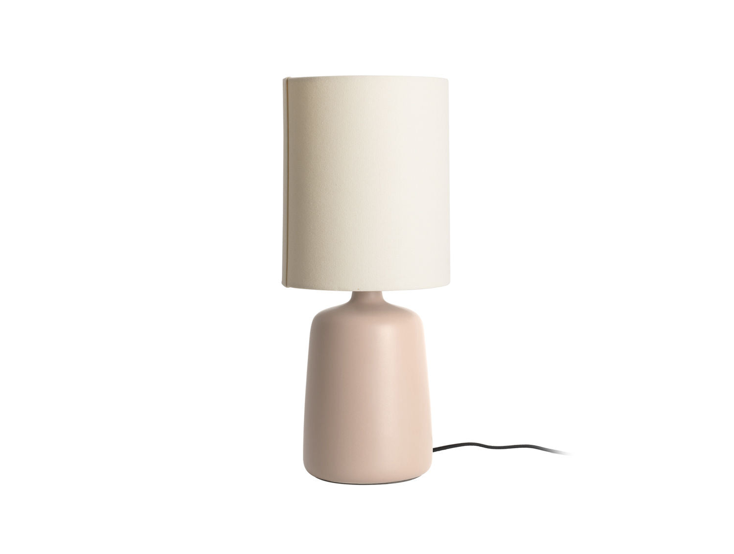 Leitmotiv Bordlampe Alma lige stor mat sandbrun