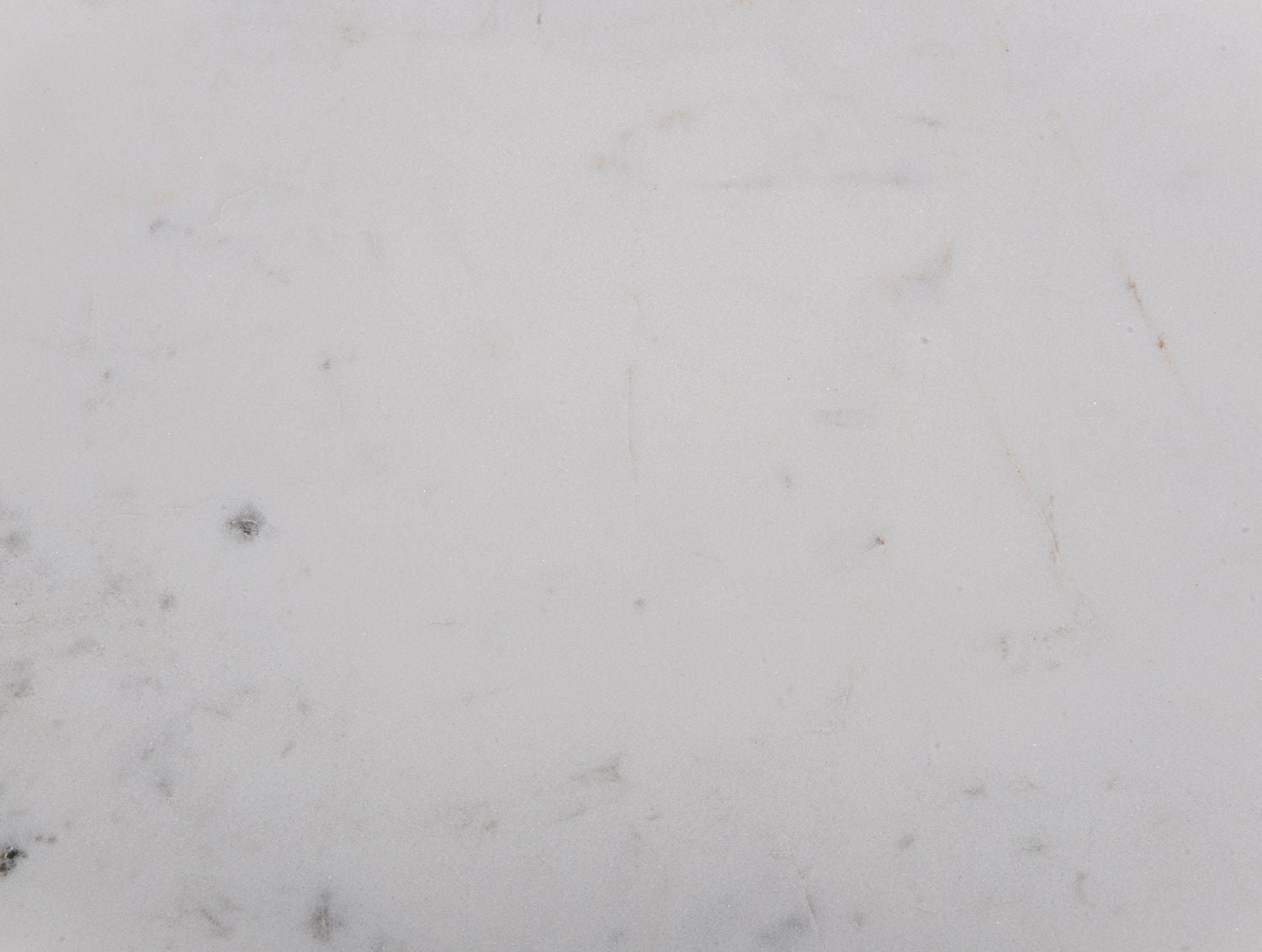 Leitmotiv Sofabord Luscious lige hvid marmor, hvidt stel