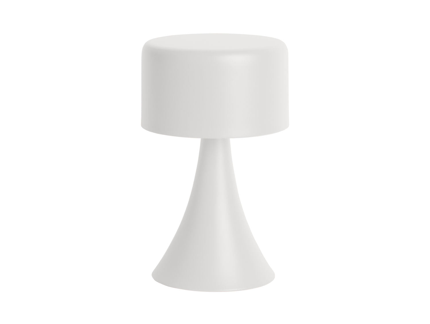 Leitmotiv Bordlampe Nora jern mat hvid LED