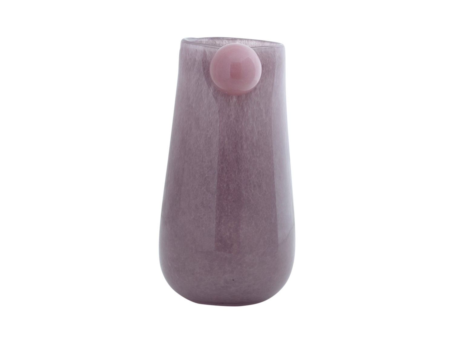 nutid Vase Bolita glas medium blød lilla m. blød pink