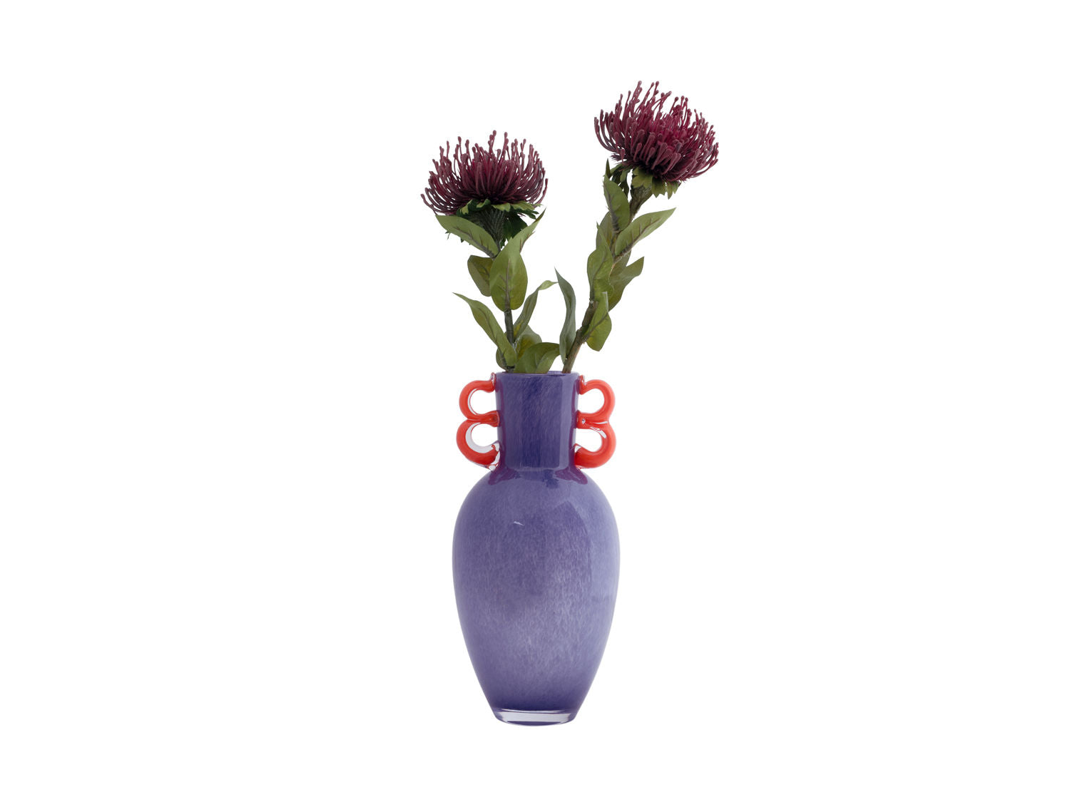 nutid Vase Fiesta glas store lys lilla, orange hanke