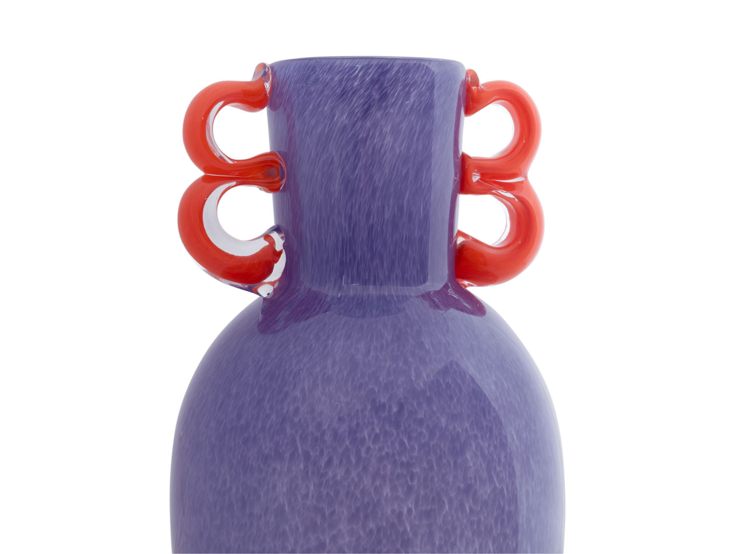 nutid Vase Fiesta glas store lys lilla, orange hanke