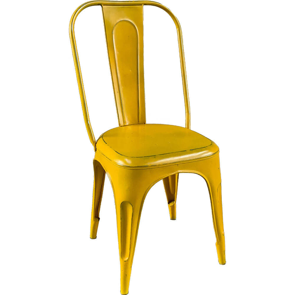 Trademark Living Living spisebordsstol med høj ryg - antikgul