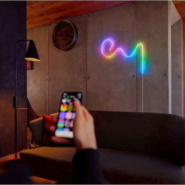 Twinkly Flex 200 LED RGB starter kit BT+WiFi sort 2 meter
