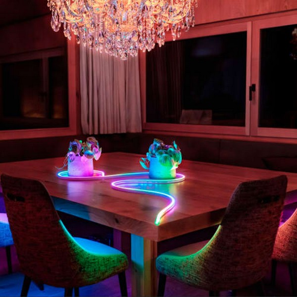 Twinkly Flex 200 LED RGB starter kit BT+WiFi sort 2 meter