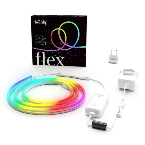 Twinkly Flex 200 LED RGB starter kit BT+WiFi sort 2 meter