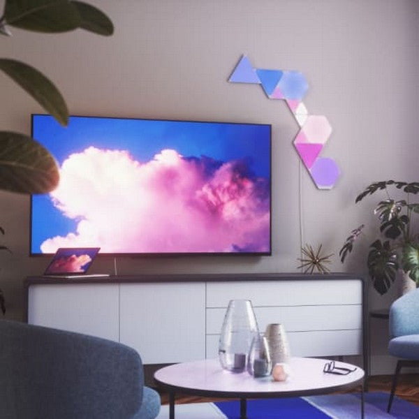 Nanoleaf Shapes LED Triangles Starter Kit 9 paneler