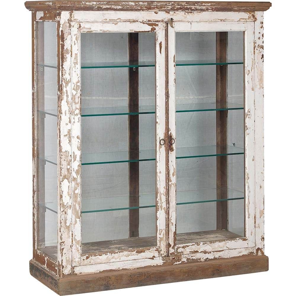 Trademark Living Vitrineskab med glas på alle sider