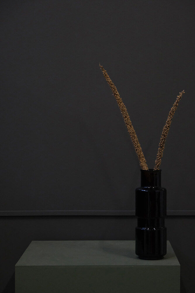 Trademark Living Clooney glasvase - chokolade