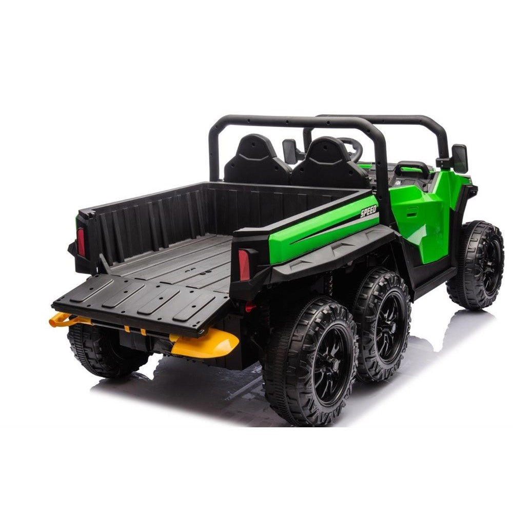 Azeno Farmertruck II til 2 personer med gummihjul 4x24V