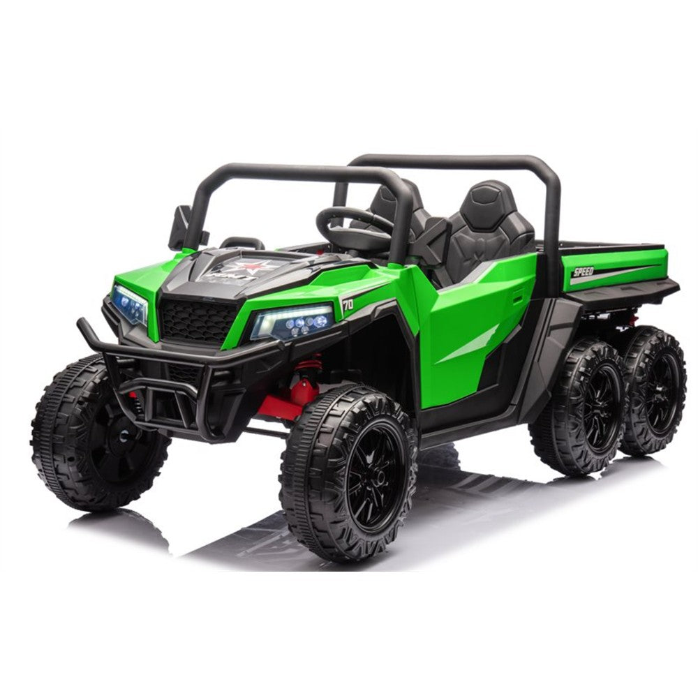 Azeno Farmertruck II til 2 personer med gummihjul 4x24V