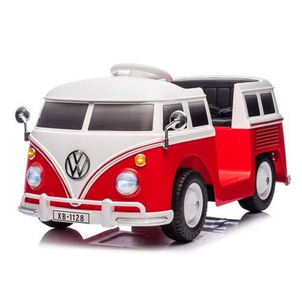 VW T1 transporter rød