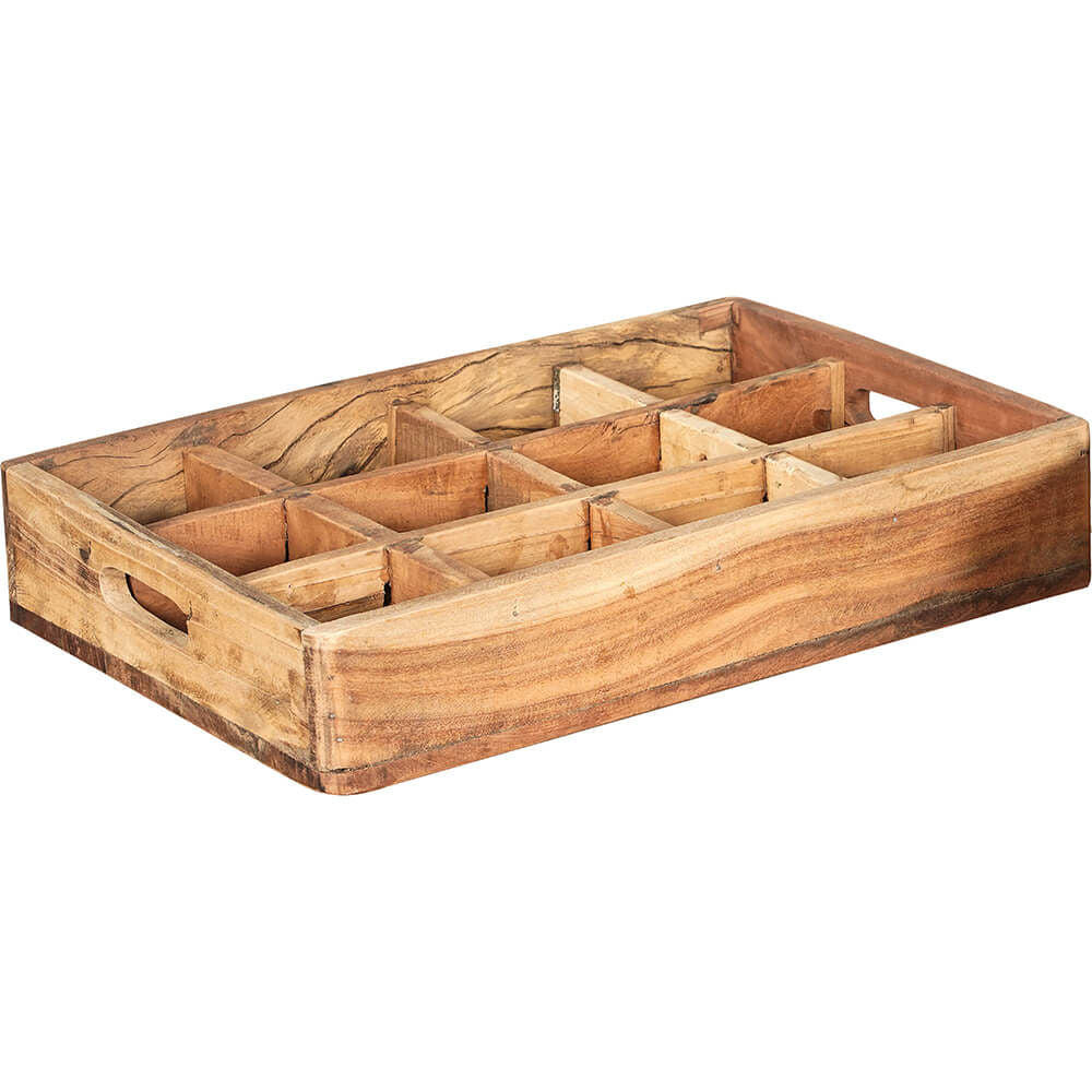 Trademark Living Kanika trækasse med rum