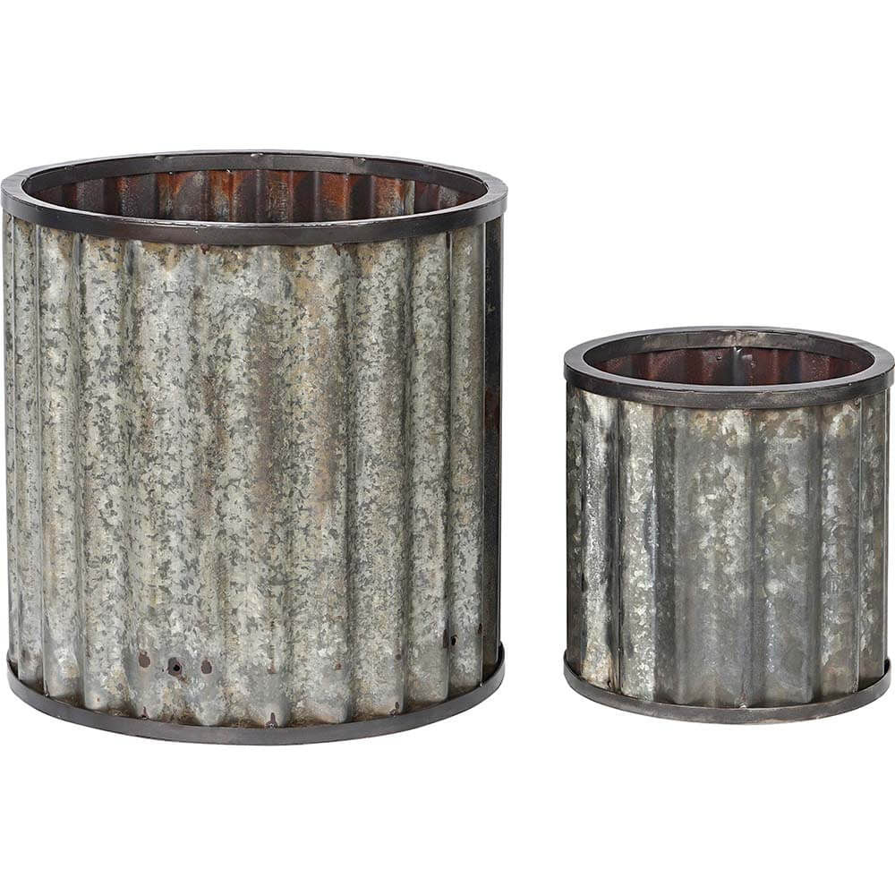 Trademark Living Jernkrukke / sidebord - Sæt af 2 stk