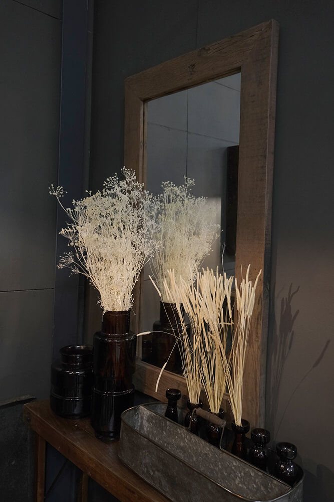 Trademark Living Clooney glasvase - chokolade