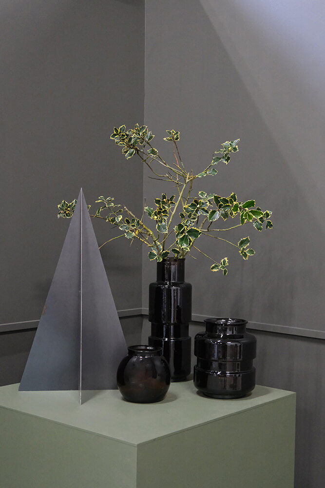 Trademark Living Winslet glasvase S - chokolade