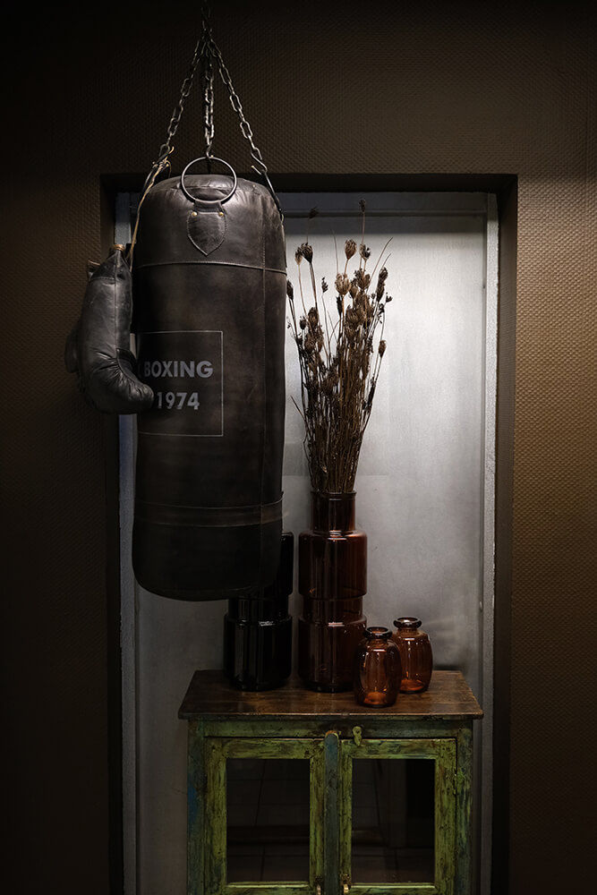 Trademark Living Shape glasvase S - mørk rav