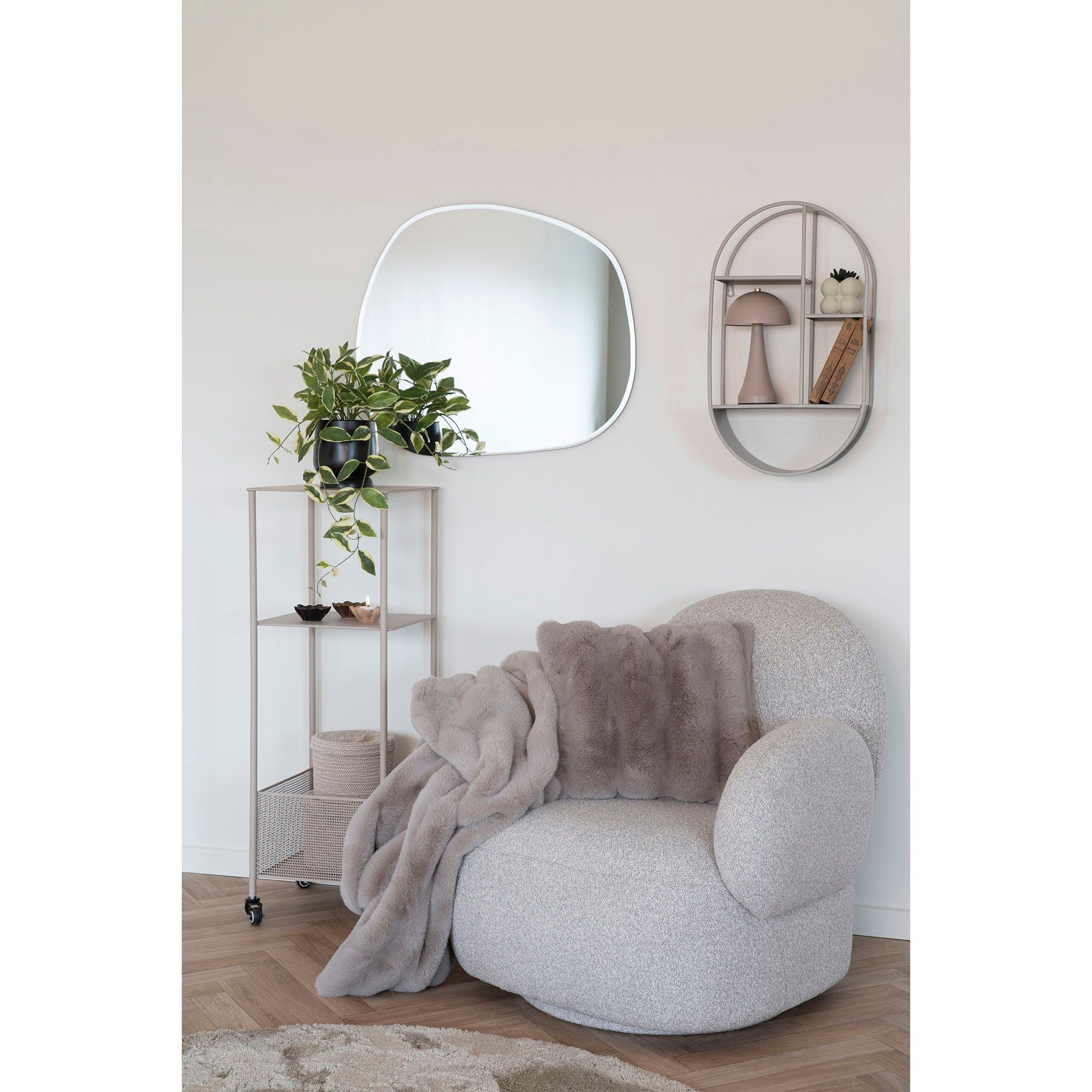 House Nordic Messina Loungestol med drejefunktion