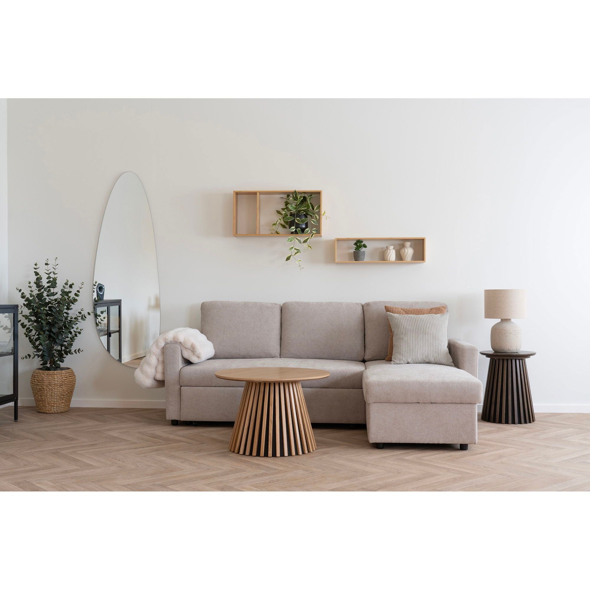 House Nordic Belfast Chaiselong Sovesofa