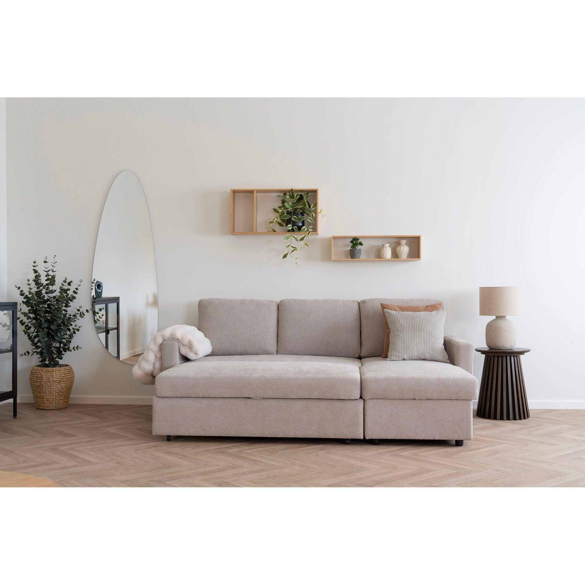 House Nordic Belfast Chaiselong Sovesofa