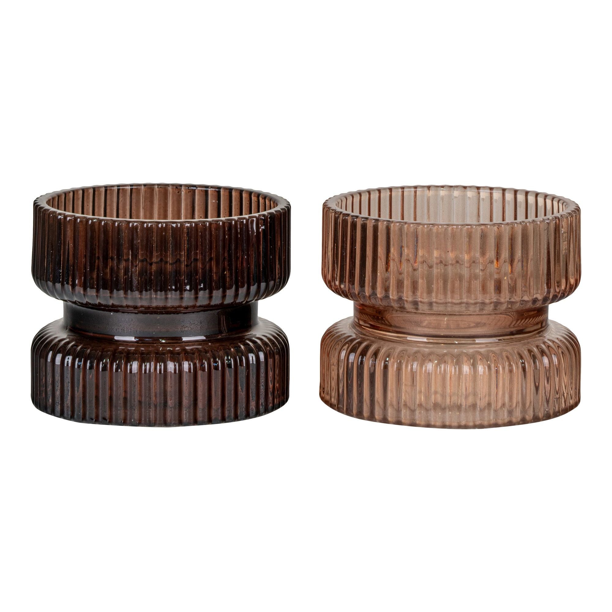 House Nordic Lysestager, sæt af 2