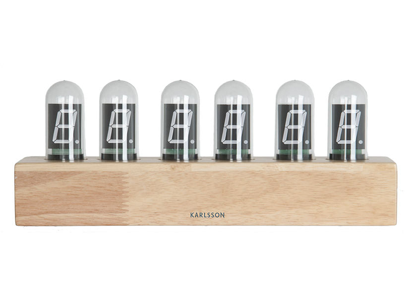 Karlsson Bordur Katode stel af egetræ