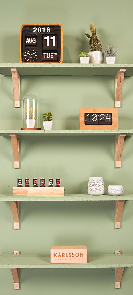 Karlsson Bordur Katode stel af egetræ