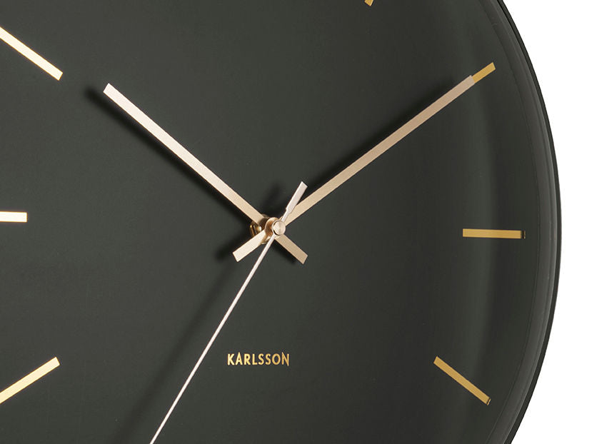 Karlsson Vægur Globe sort, Design Armando Breeveld