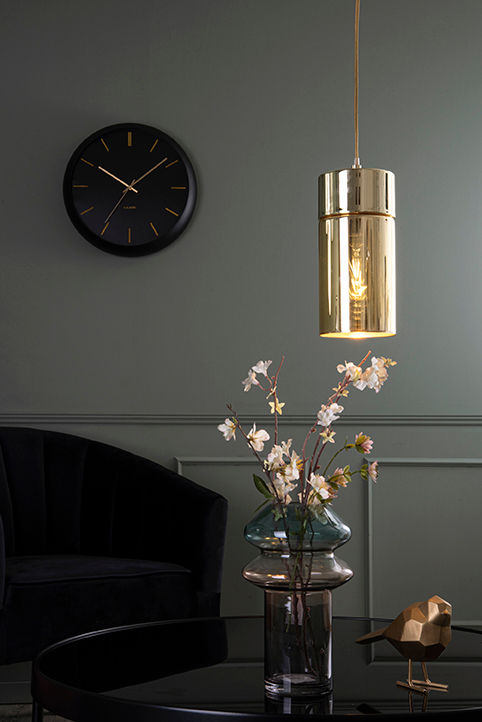 Karlsson Vægur Globe sort, Design Armando Breeveld