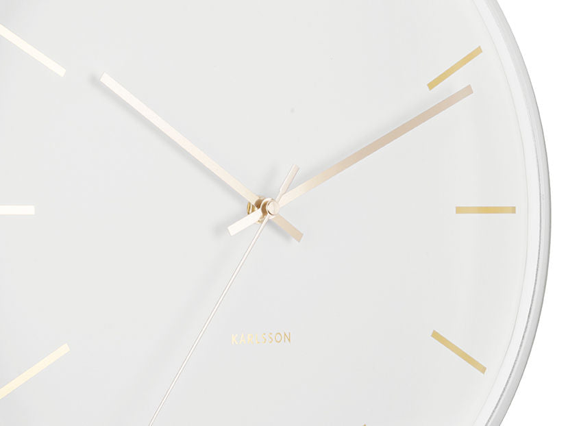 Karlsson Vægur Globe hvid, Design Armando Breeveld