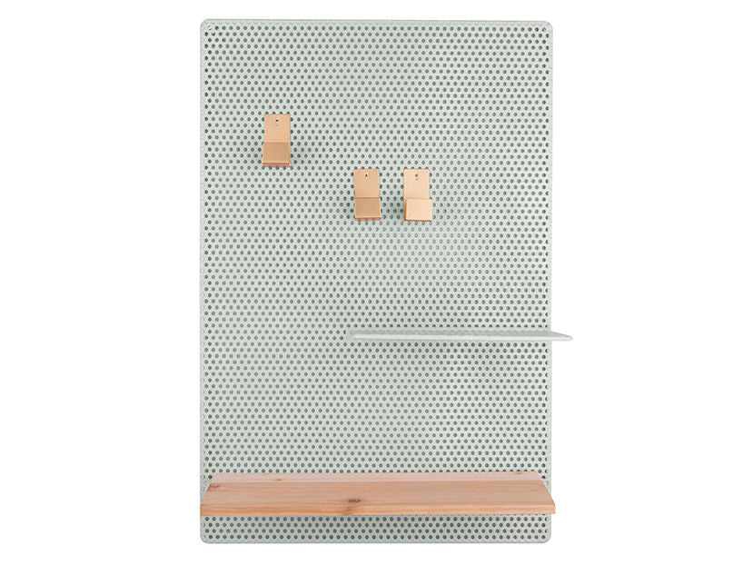 nutid Memo board Perky Mesh jerngrå jade
