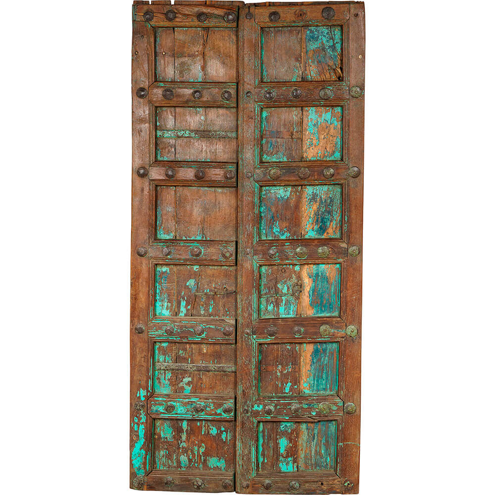 Trademark Living Gammel dør med farvespil