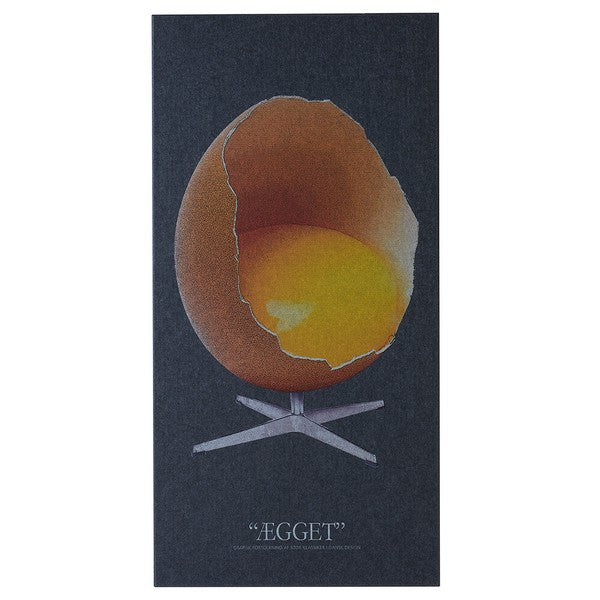 Akustikbillede Ægget mørk grå 9x600x1200 mm