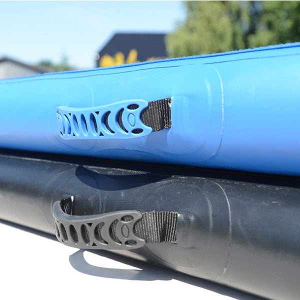 Global Airtrack Play 150x400 cm sort/grå