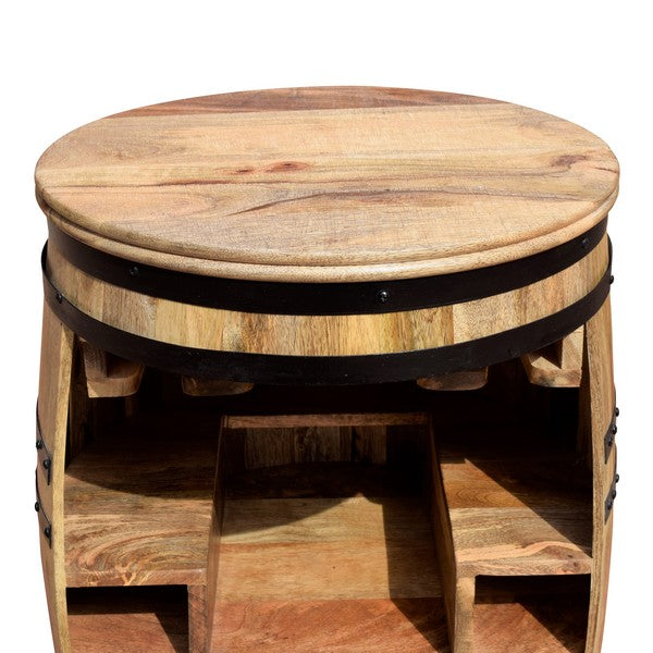 Barskab vintønde Rosey Raw-Say Ø55x80 cm