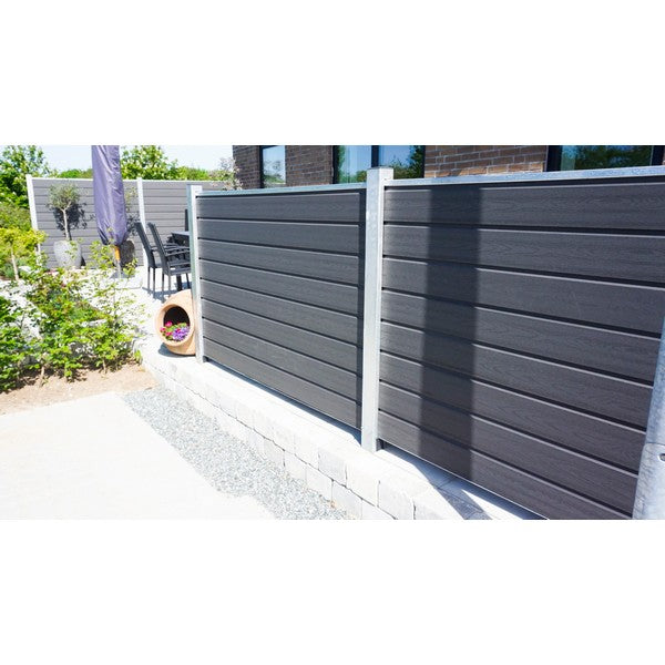 Kirkedal galvaniseret stolpe K201 midt 2x80x80x1906 mm