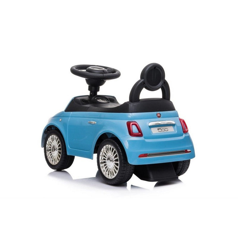 Fiat 500 gåbil med musik - Blå