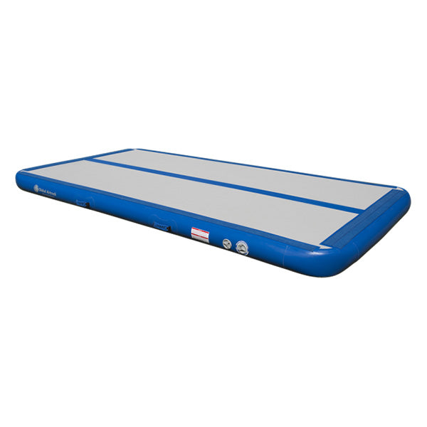 Global Airtrack Play 150x400 cm blå/grå