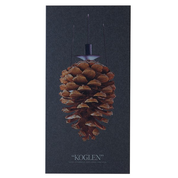 Akustikbillede Koglen mørk grå 9x600x1200 mm