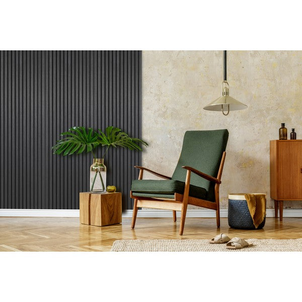 FibroTech akustikpanel QUANTI 18x520x2440 mm - Black oak