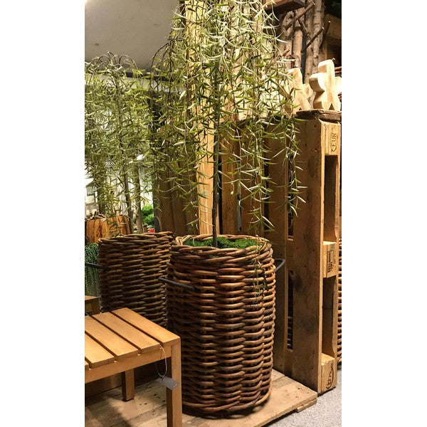 Maxi Rund Rattankurv Ø45xH66 cm